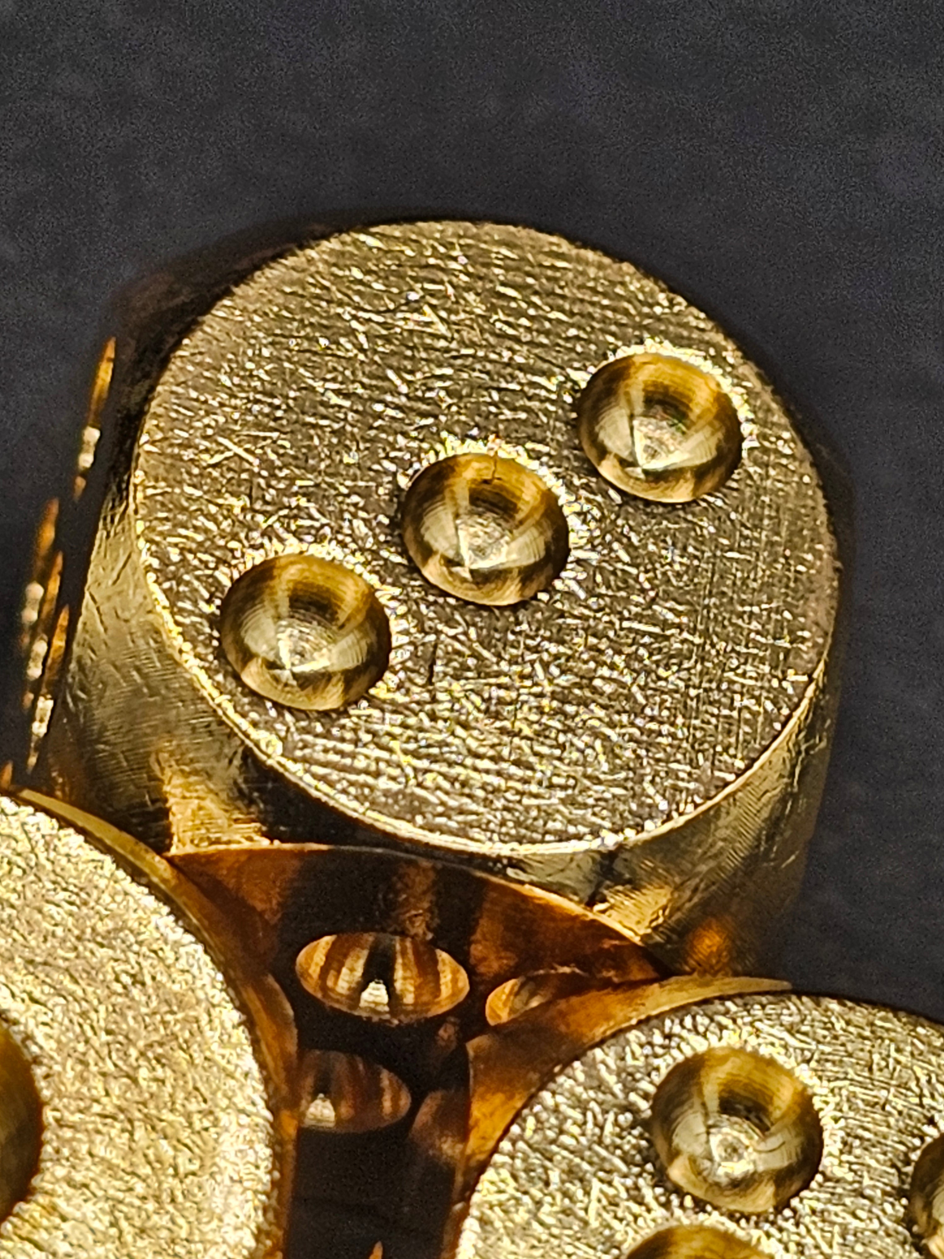 24k Gold Plated 6-Sided Dice